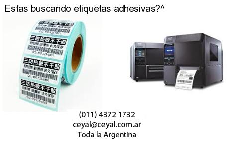 Estas buscando etiquetas adhesivas?^